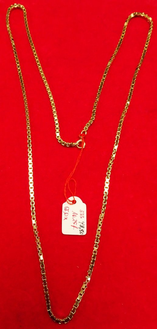Halskette Gelbgold 333er 16,25 gr Feingold ca. 90 cm lang